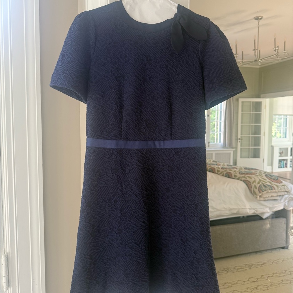 Draper James Navy Blue Dress